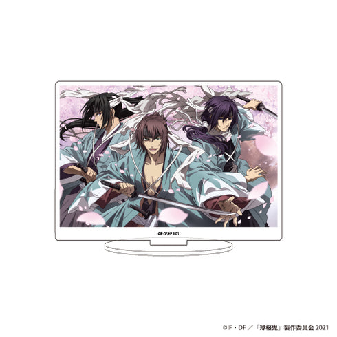 『薄桜鬼OVA』キャラアクリルフィギュア 01/ 土方歳三&沖田総司&斎藤一